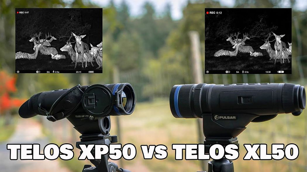 Pulsar TELOS XL50 vs. Pulsar TELOS XP50 - der direkte Vergleich