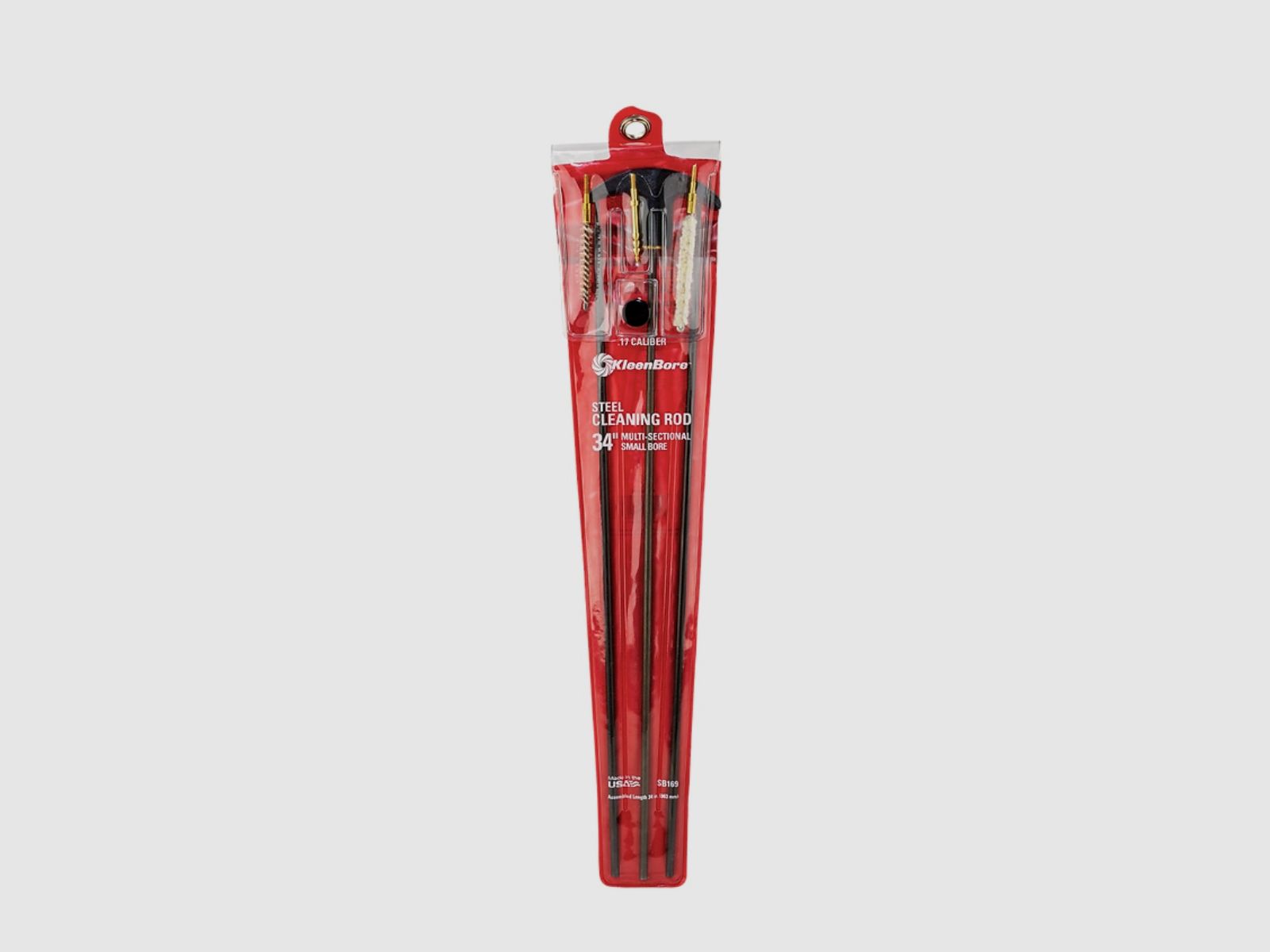 Kit de nettoyage 34"/86,4cm pour carabines de petit calibre