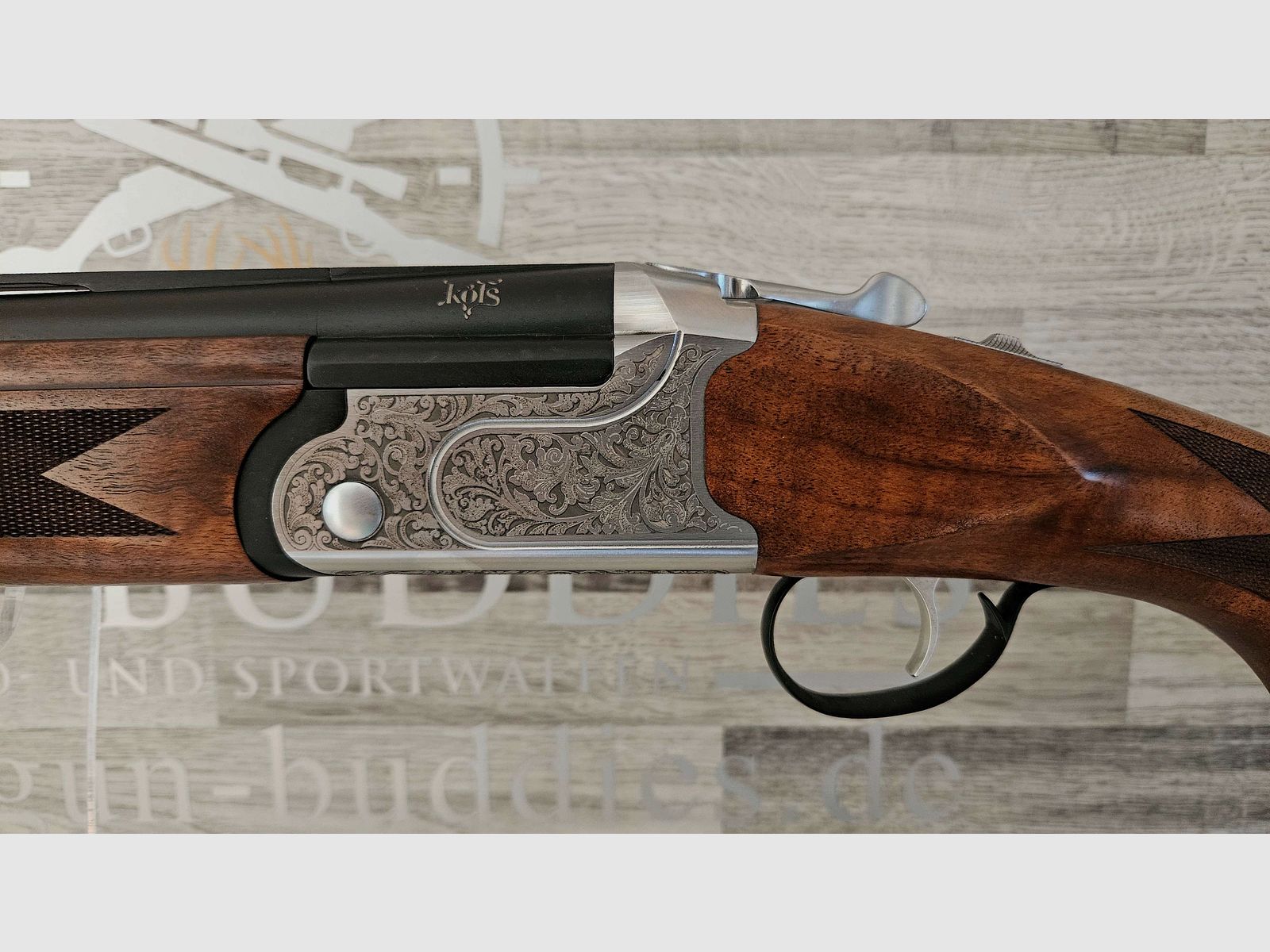 Bockdoppelflinte BDF KOFS Zenith SXE 12/76 mit Top Schaftholz - Ejektor + Stahlschrotbeschuss - Neuware vom Fachhandel -