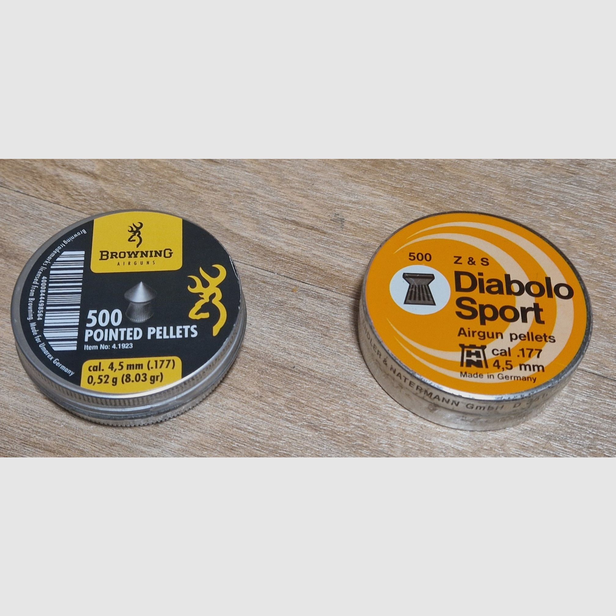 Hämmerli Hunter Force 900 Combo + pointed and flat head diabolo pellets