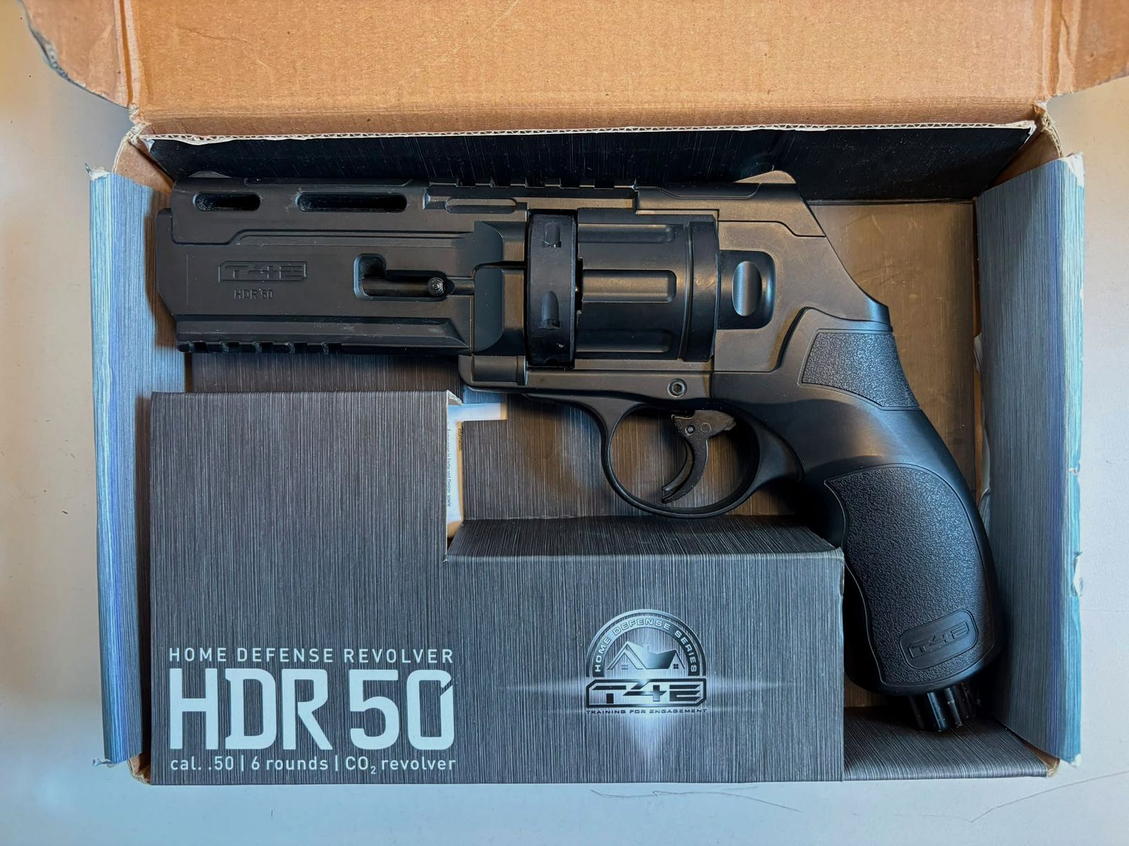 Umarex T4E HDR 50 (11 Joule) inkl. Holster & Zubehör – Top Zustand