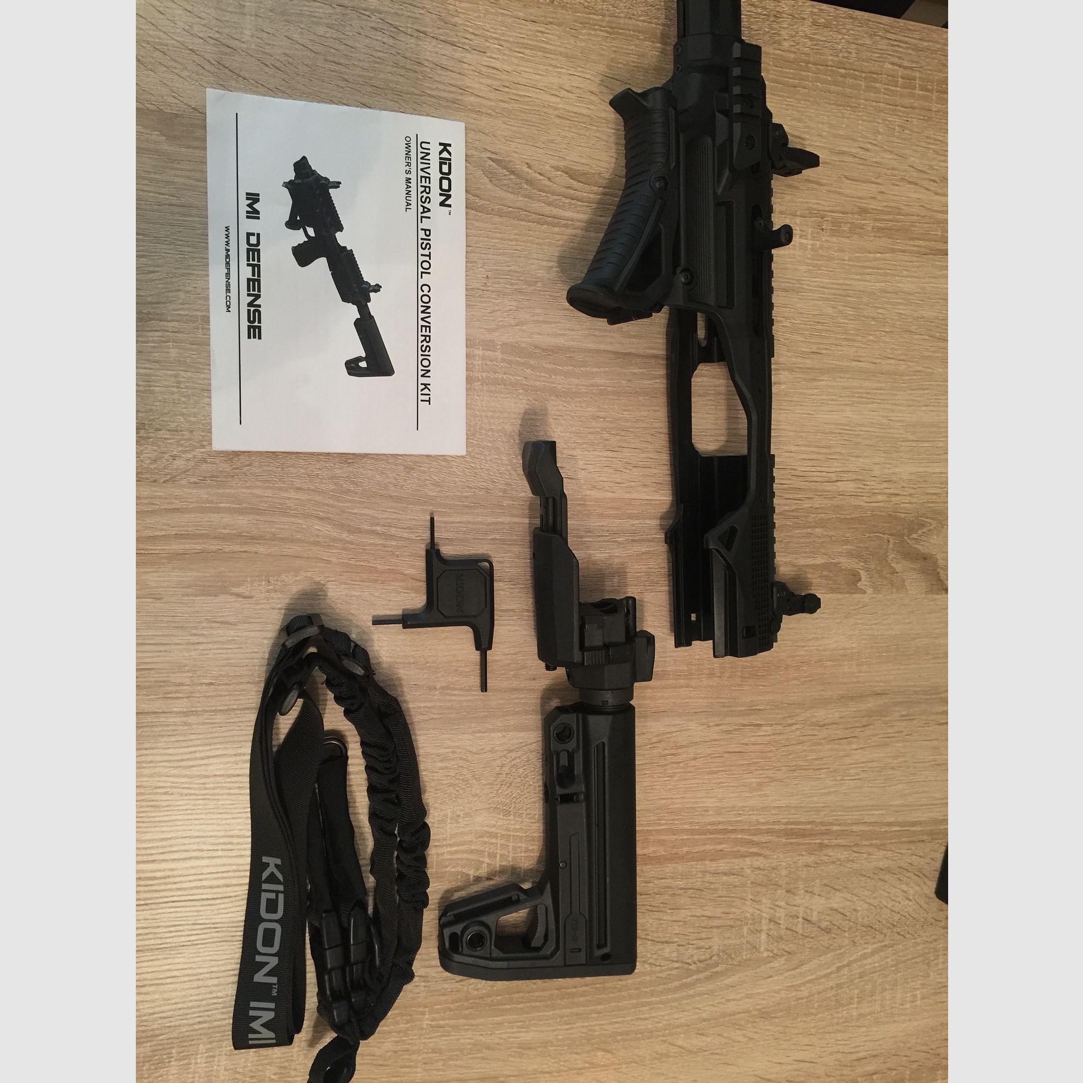 IMI Kidon pistol stock CZ Shadow