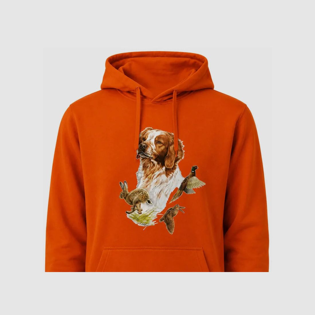 Bluza z kapturem Bartavel Pomarańczowy Spaniel, od M do 3XL, zdjęcie 8 z 14
