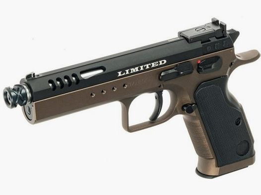 TANFOGLIO KK-Pistola Mod. Force 22 L Ltd. OR -5,7' .22lr Bronce/Negro