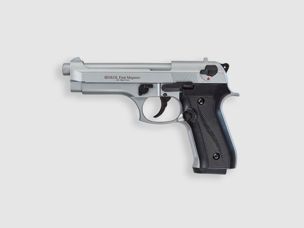 EKOL FIRAT MAGNUM CHROME 9MM PAK, image 1 sur 2
