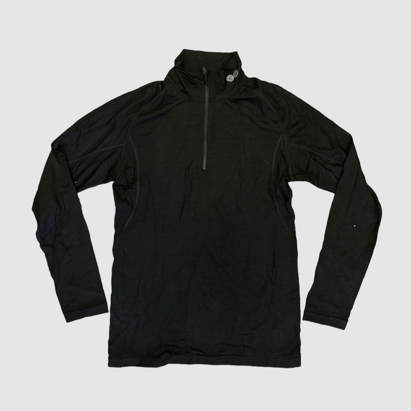 MAGLIA – REWOOLUTION – NEXT TO SKIN 190 HALF ZIP HEREN Zwart, afbeelding 1 van 2