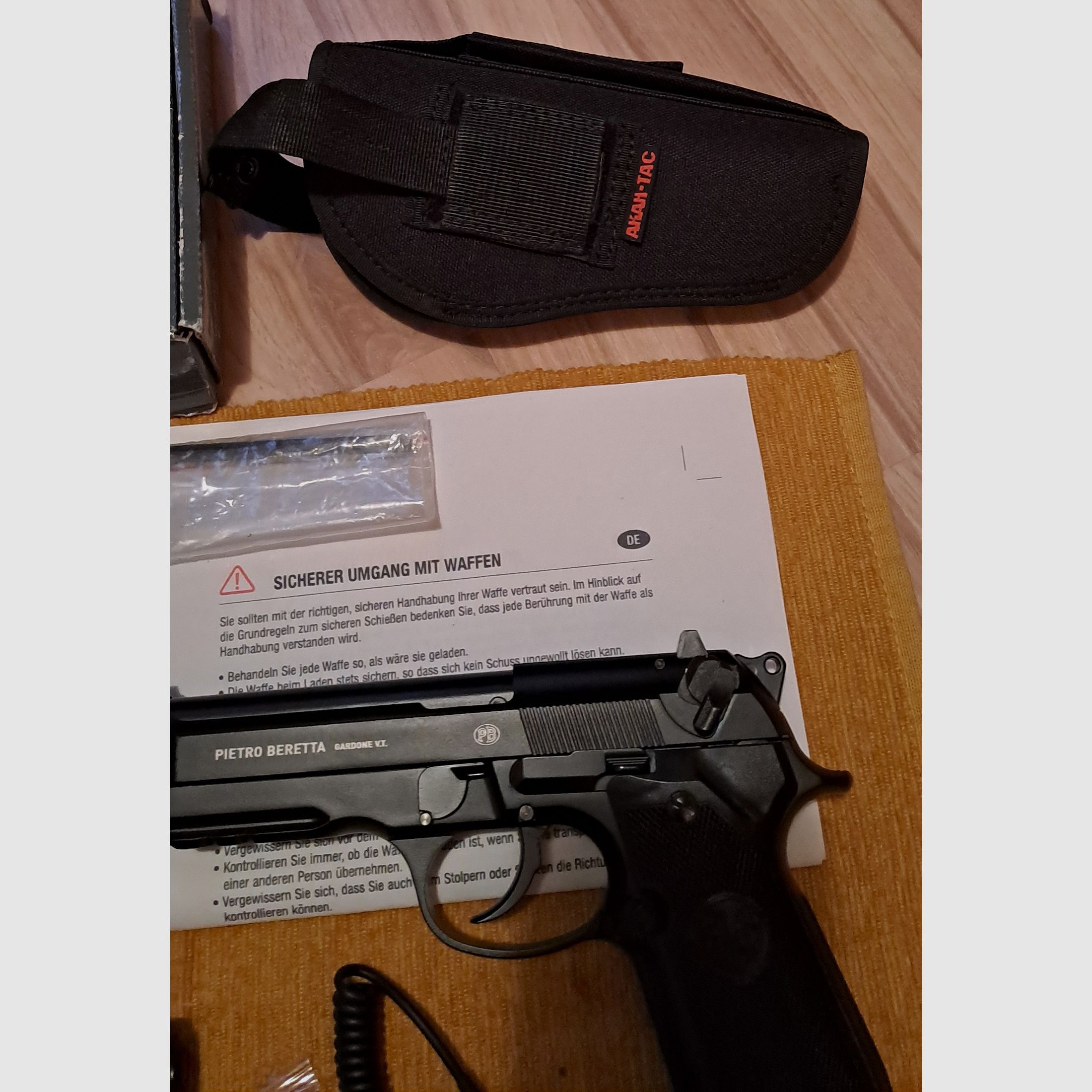 Beretta Mod. 92 A1, CO2, cal. 4,5mm (.177) automatica