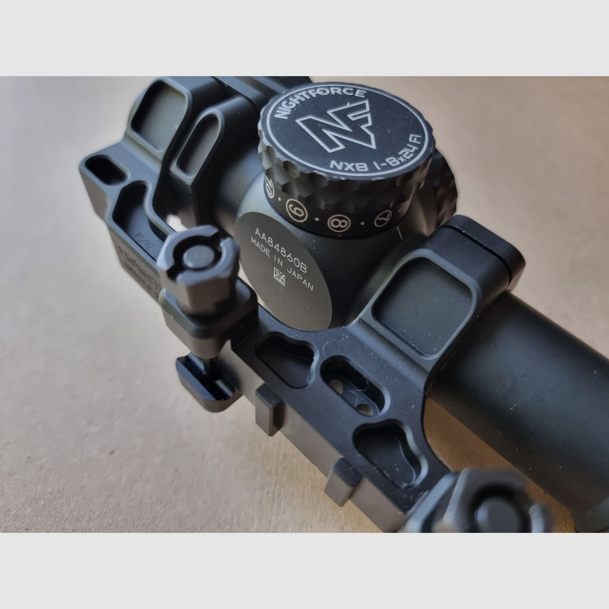 Nachtkraft NX8 1-8x24 MRAD + Eotech EFLX + Badger Ordnance C1 - OPTIEK COMPLEETSET !