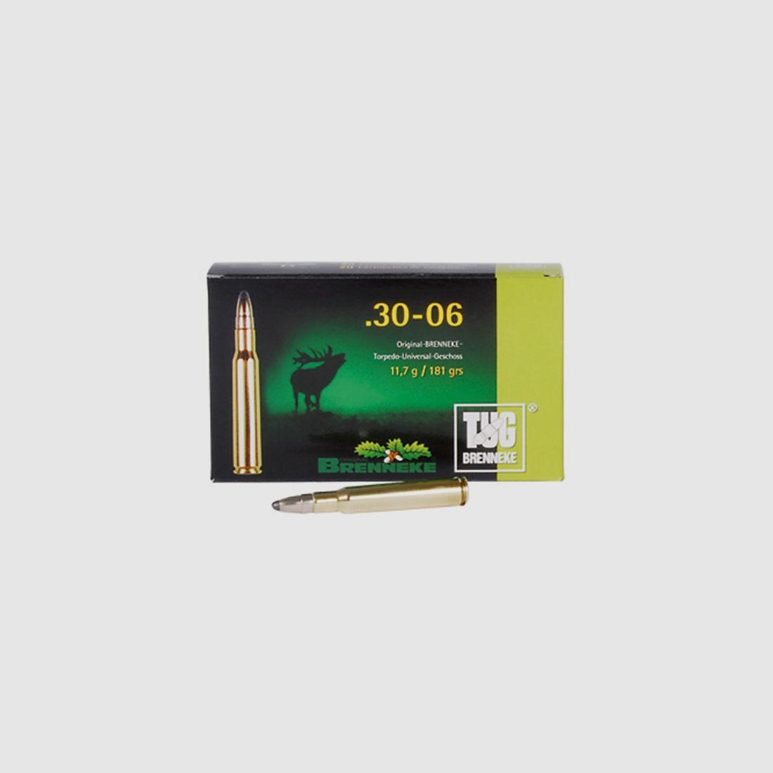 Brenneke .30-06 Sprg. 181GR TUG 20 Patronen