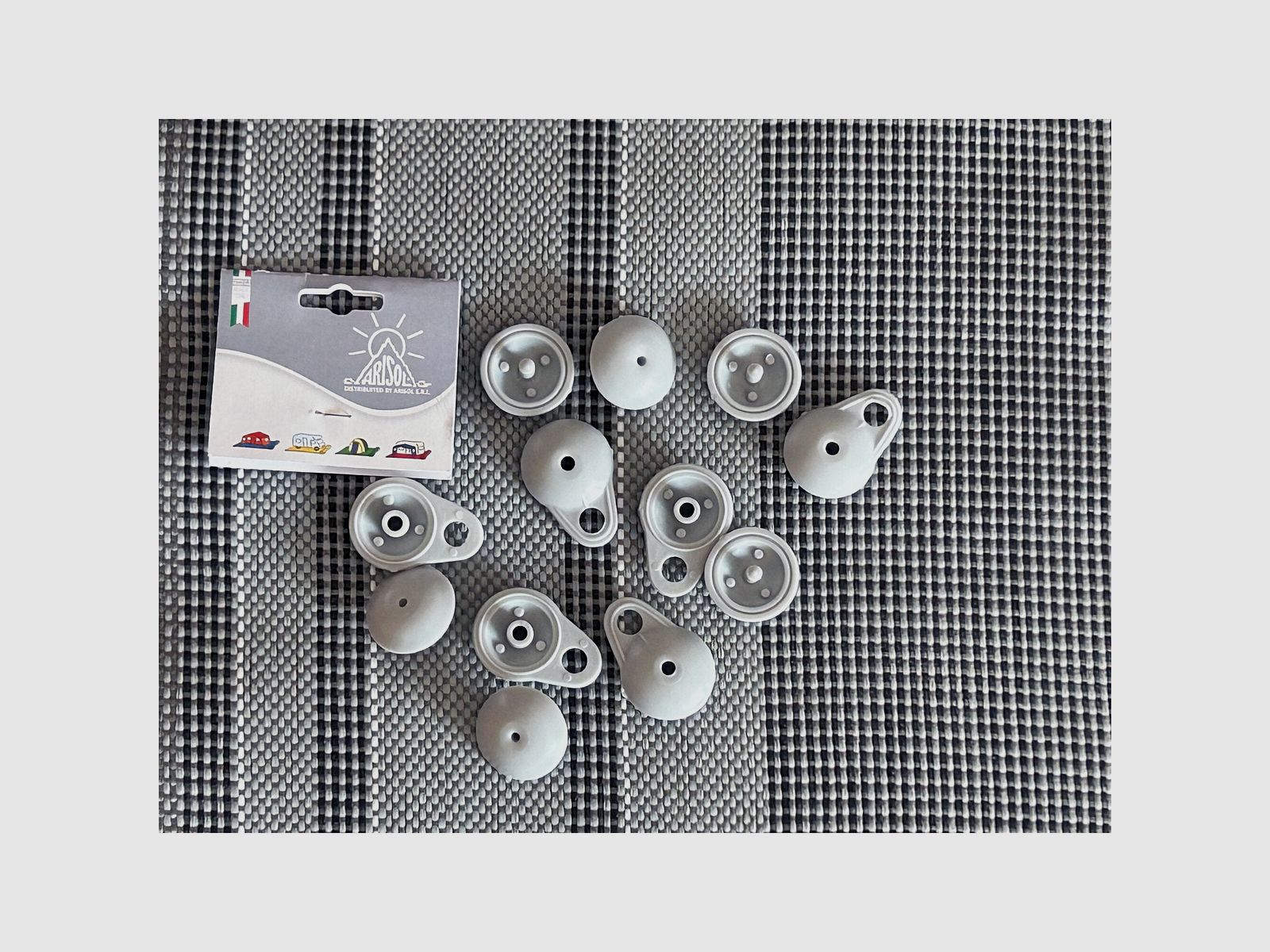 Set de clips de fixation 6 pièces