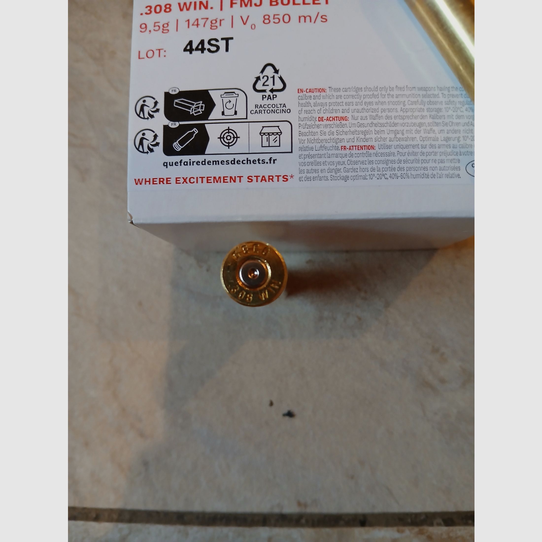 Verkaufe Geco Tac .308 Win. Hülsen, gebr. 272 Stk.