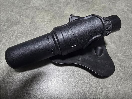 ¡WALTHER 16 " PORRA CON SOPORTE DE CINTURÓN ORIGINAL!