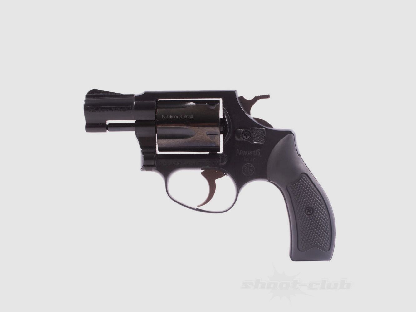 Revólver Weihrauch HW 37 de fogueo en calibre 9mm R.K.