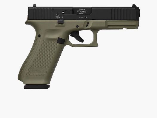 Pistola de fogueo Glock 17 Gen5 Battlefield Green 9 mm P.A.K.