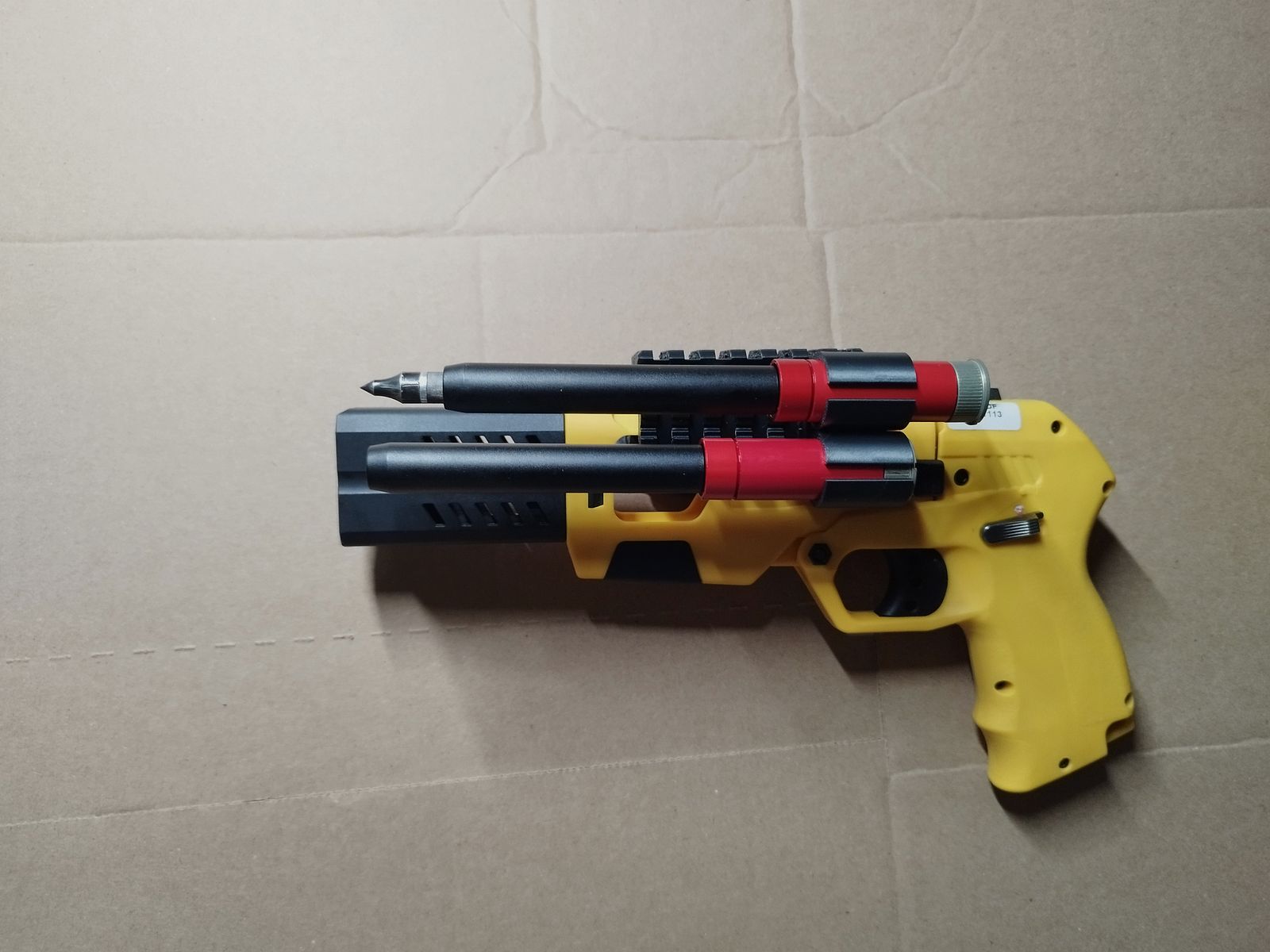 AEA Scuba Ringer MK2 osłona biegowa uchwyt szyn Picatinny rura startowa i kartusz