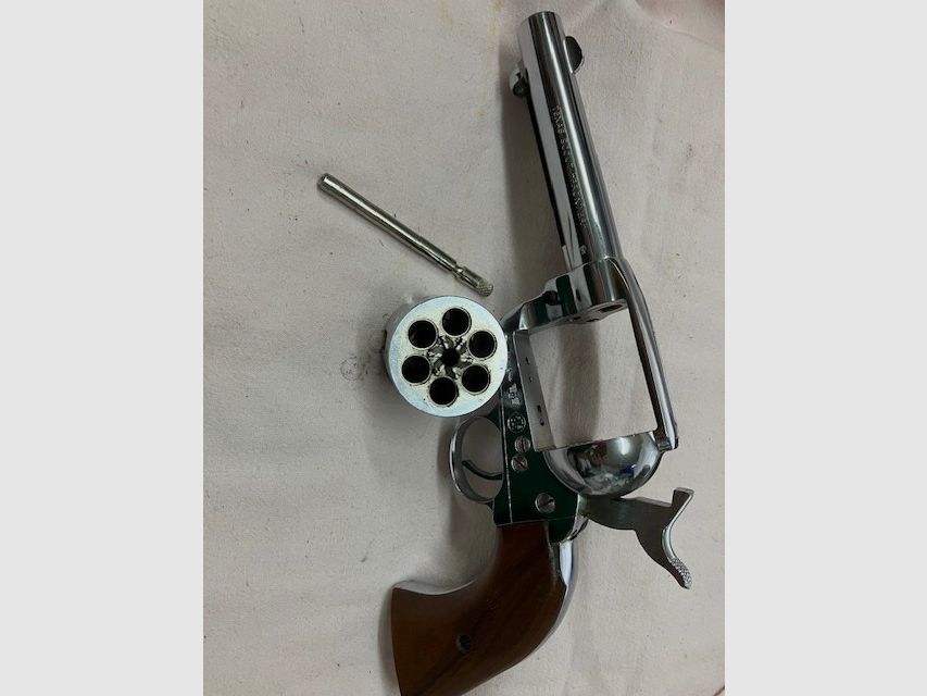 Texas Scout Frontier 9mm K, PTB Nr. 241 - Gunfighter Ausführung (kurze Ausführung) von H. Schmidt UNBENUTZT - TOP -