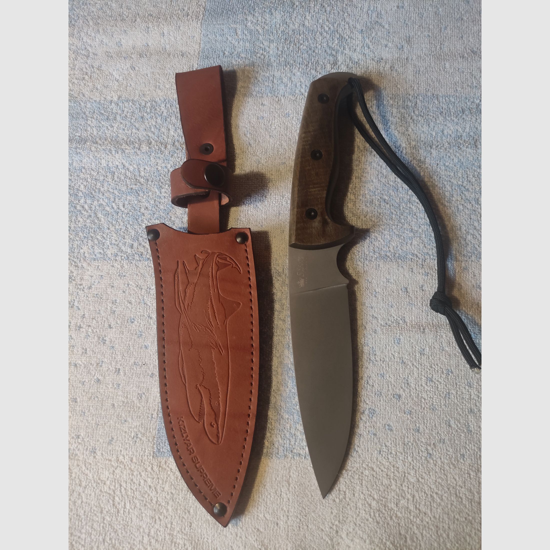 Kizlyar Supreme Superior Cuchillo Ruso Shark NEU!