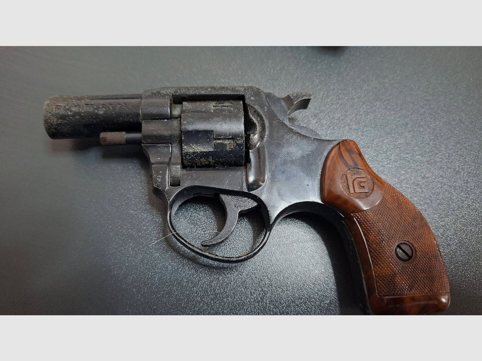 Attic find blank-firing revolver 6 mm