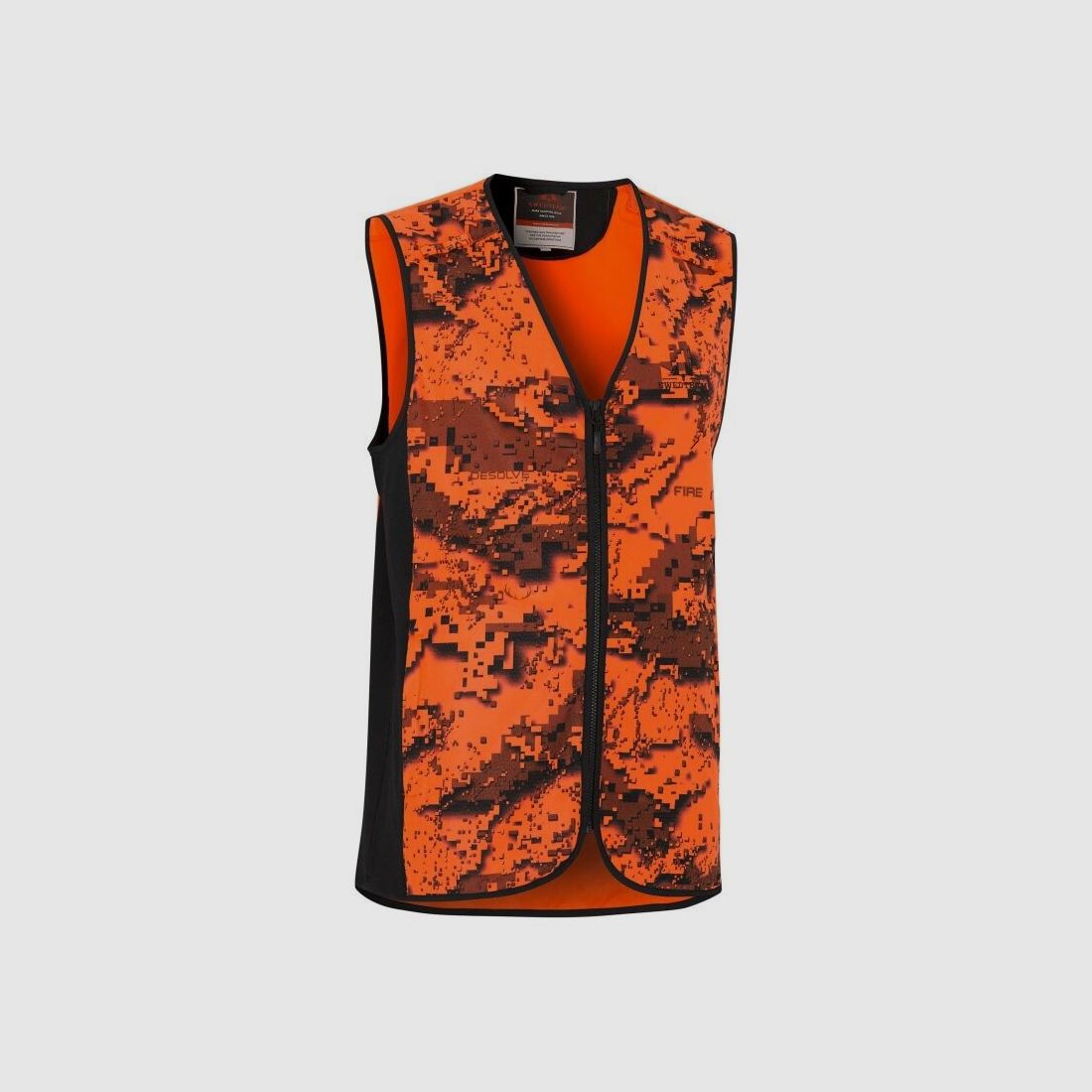Swedteam Herren Jagdweste Ridge Hi-Viz Desolve Fire