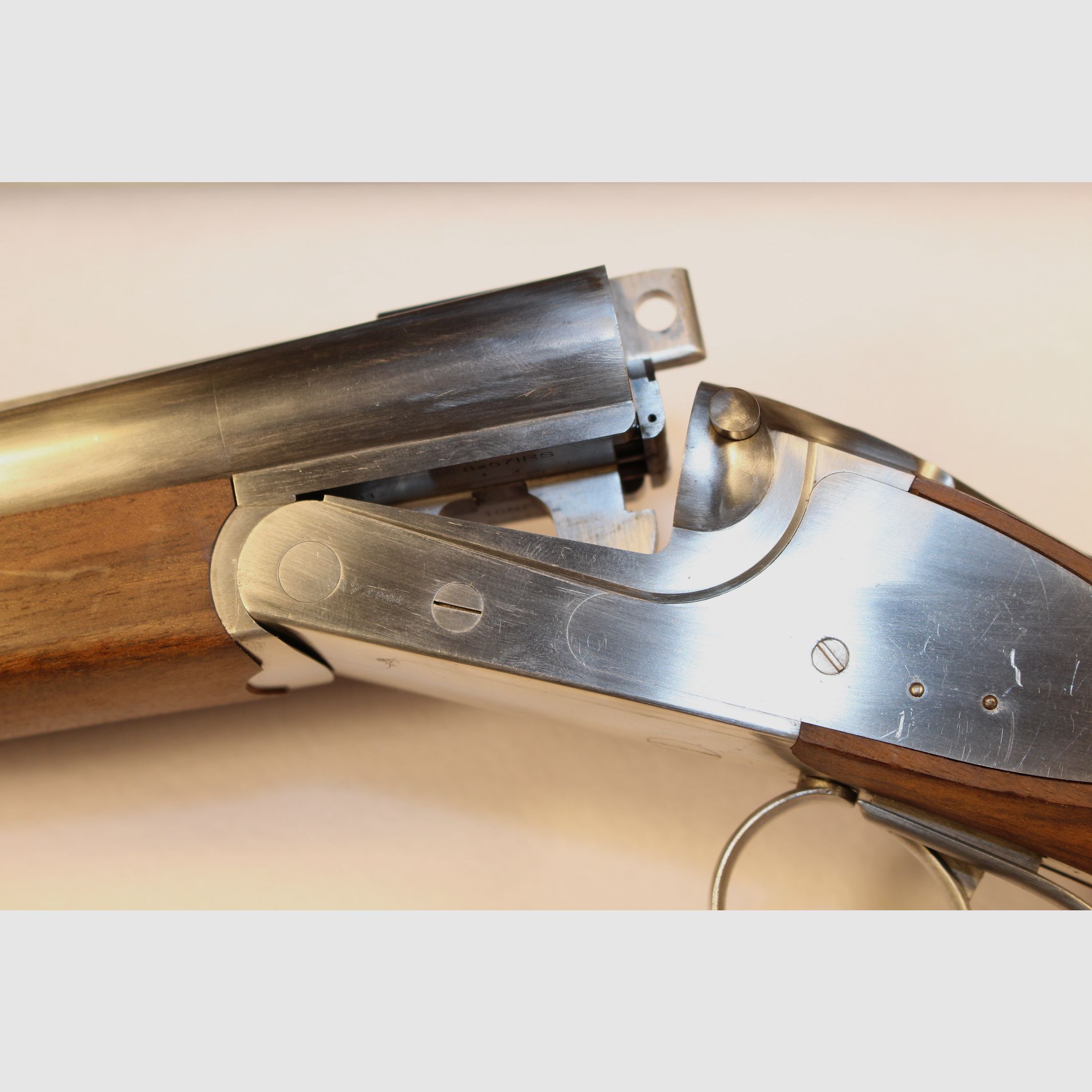 Like new Suhler double rifle in caliber 8x57IRS.