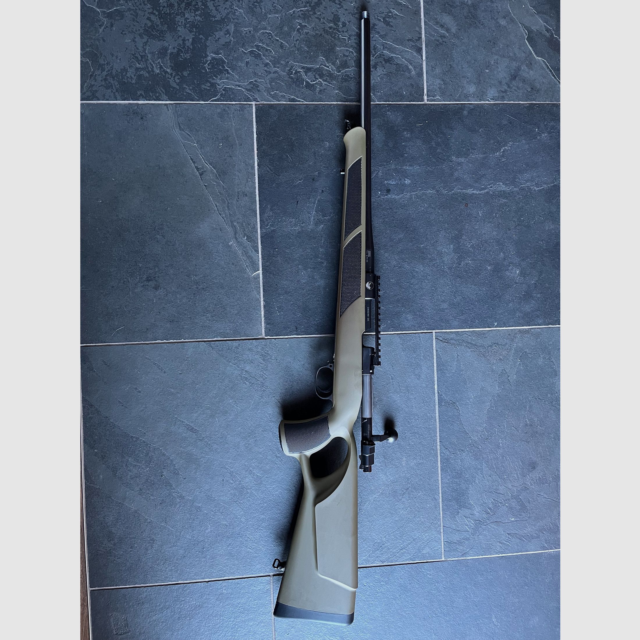 Riperbocca 9,3x62 come nuova, filettatura, calcio forato, sistema 98