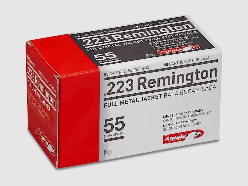 Aguila Standard .223 Rem. 55GR FMJ 50 Patronen