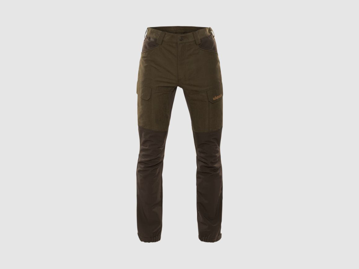 PANTALONES HARKILA SCANDINAVIAN WILLOW GREEN/DEEP BROWN, imagen 1 de 2