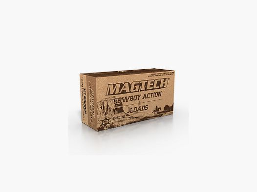 BOITE DE 50 CARTOUCHES MAGTECH COWBOY ACTION CAL.357MAG 158GR LFN