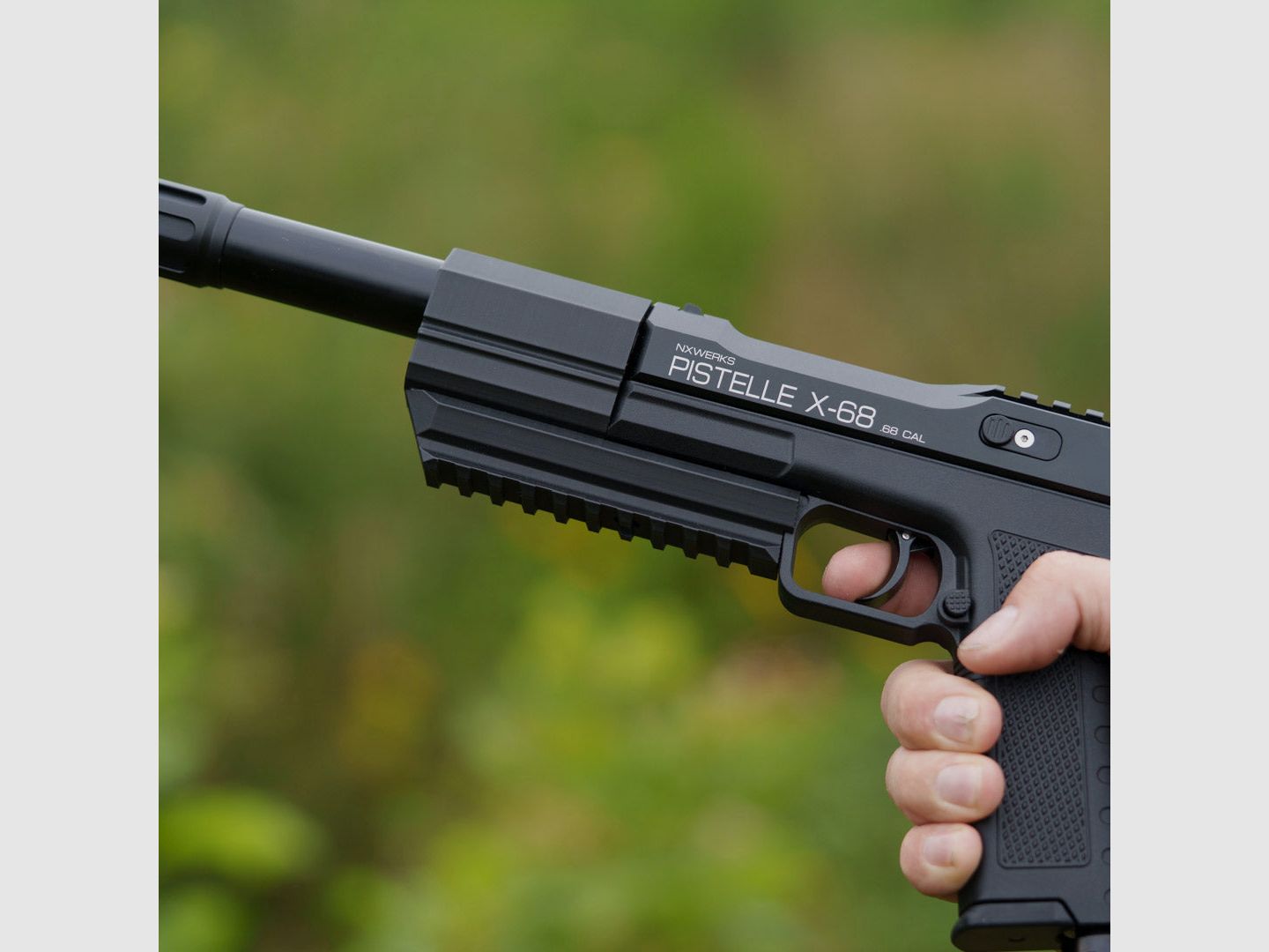 Laufabdeckung | Barrel Cover | kompatibel: Pistelle X-68 | angepasst auf unseren Tuninglauf
