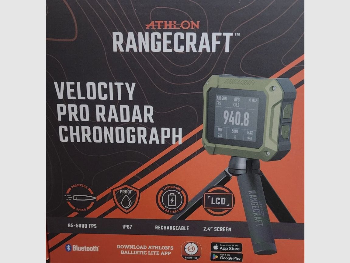 Athlon Optics Rangecraft Velocity Pro prędkościomierz