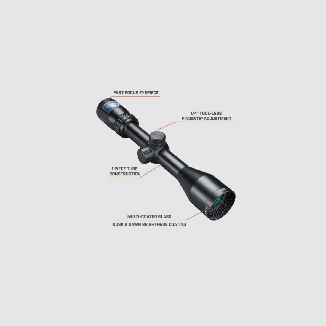 BUSHNELL 613948 3-9X40 BANNER SCOPE MATTE BLACK MULTI-X VE:6