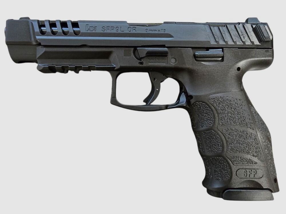 Heckler & Koch HK SFP9L OR (Optic Ready) halbautomatische Pistole, 9mm sofort verfügbar, Versand +20€ - UVP: 1029€