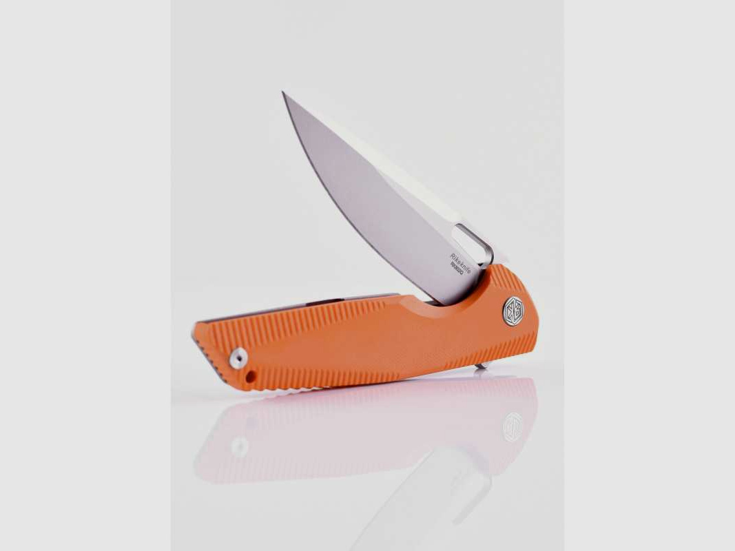 Rikeknife RK802G Taschenmesser, orange, 154CM