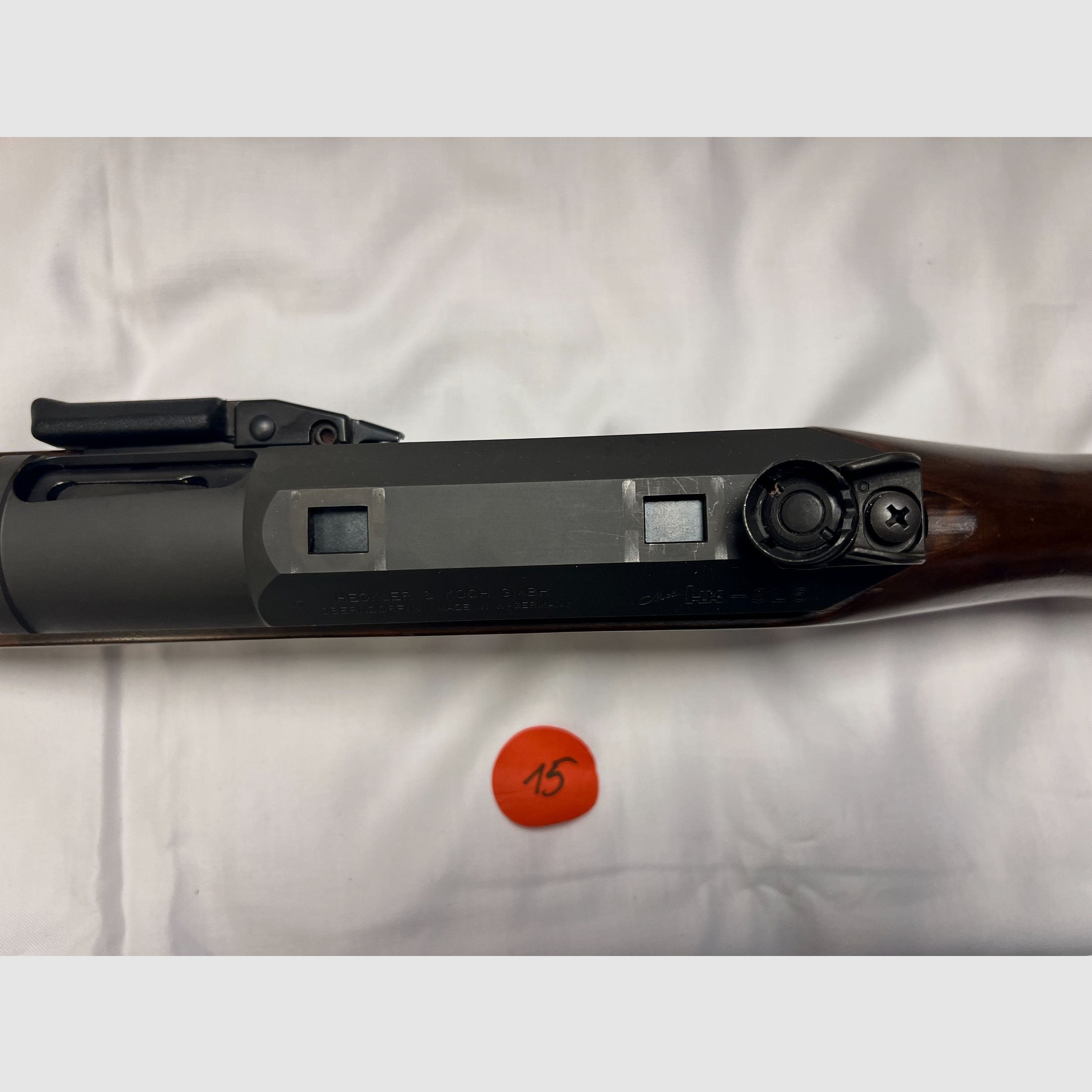 Heckler & Koch SL6 .223 Rem. – karabin samopowtarzalny kat. B + 6 magazynków – broń dziedziczna Vorarlberg, zdjęcie 7 z 8