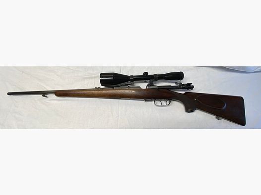 Ferlacher Repetierbüchse 8x57 IS, Repetierer, Repetiergewehr mit Mündungsgewinde f. Schalldämpfer, Zielfernglas 8x56