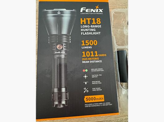 Jagd Taschenlampe Fenix HT 18