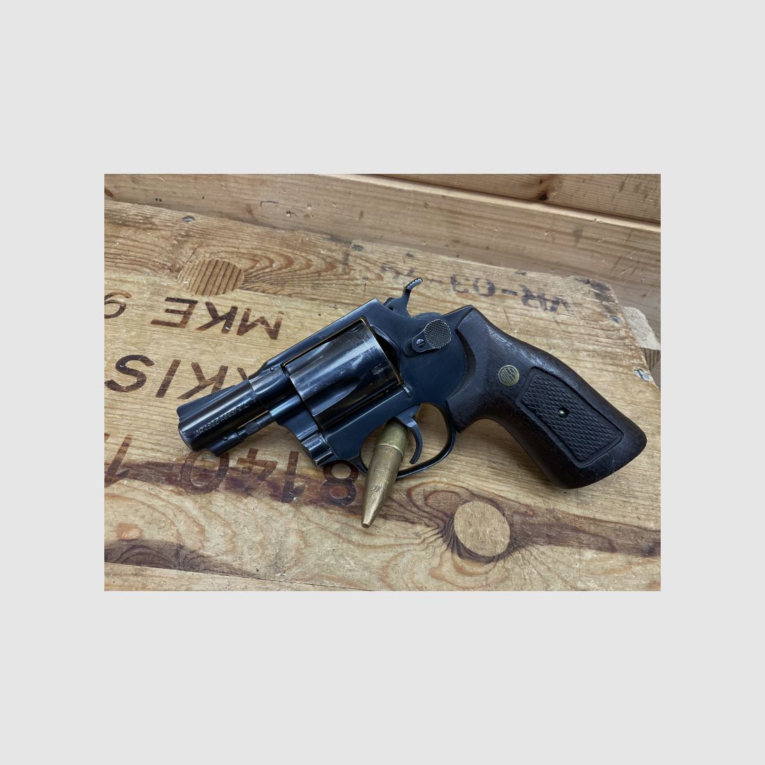 Revolver Stupsnase Amadeo Rossi S.A. Mod.M27, Kal..38Spezial 2Zoll, mit Holzgriff!!!