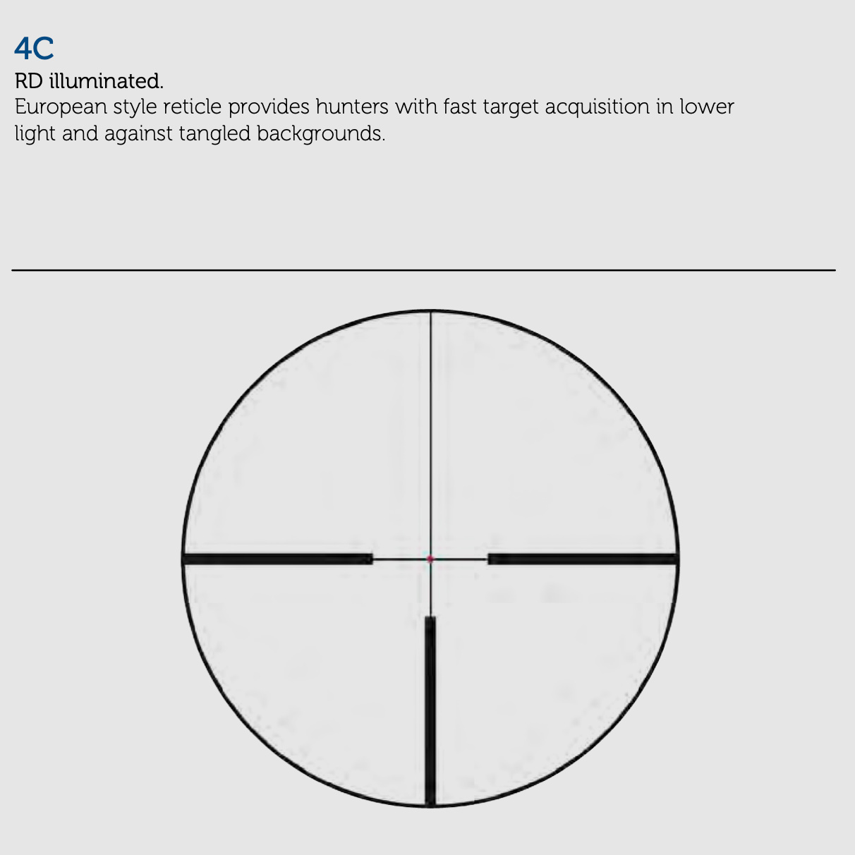 Celownik Meostar R2 2-12×50 RD 4LP (4C)