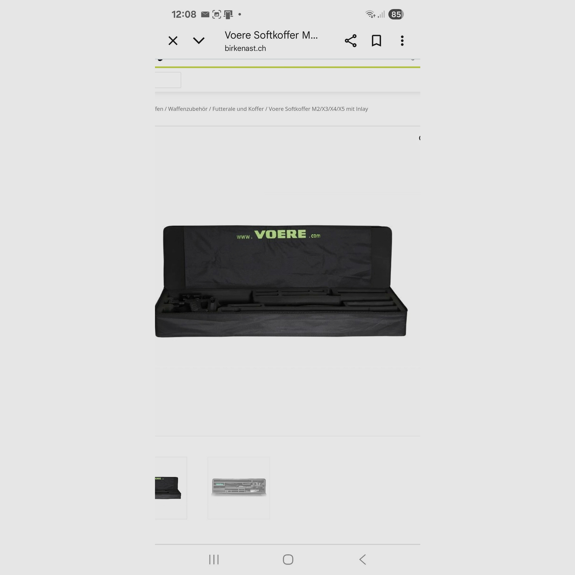 Voere M2 mit X3/4 Schaft / Long Range Präzisionsrepetierer 6.5 Creedmoor Garantie+ Koffer