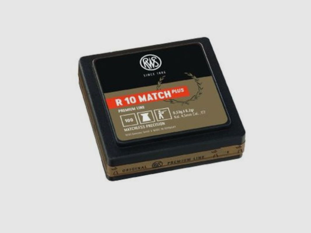 RWS R10 Match WEKA Kal. 4,5 Gewicht 0,53 g Durchmesser 4,50 mm