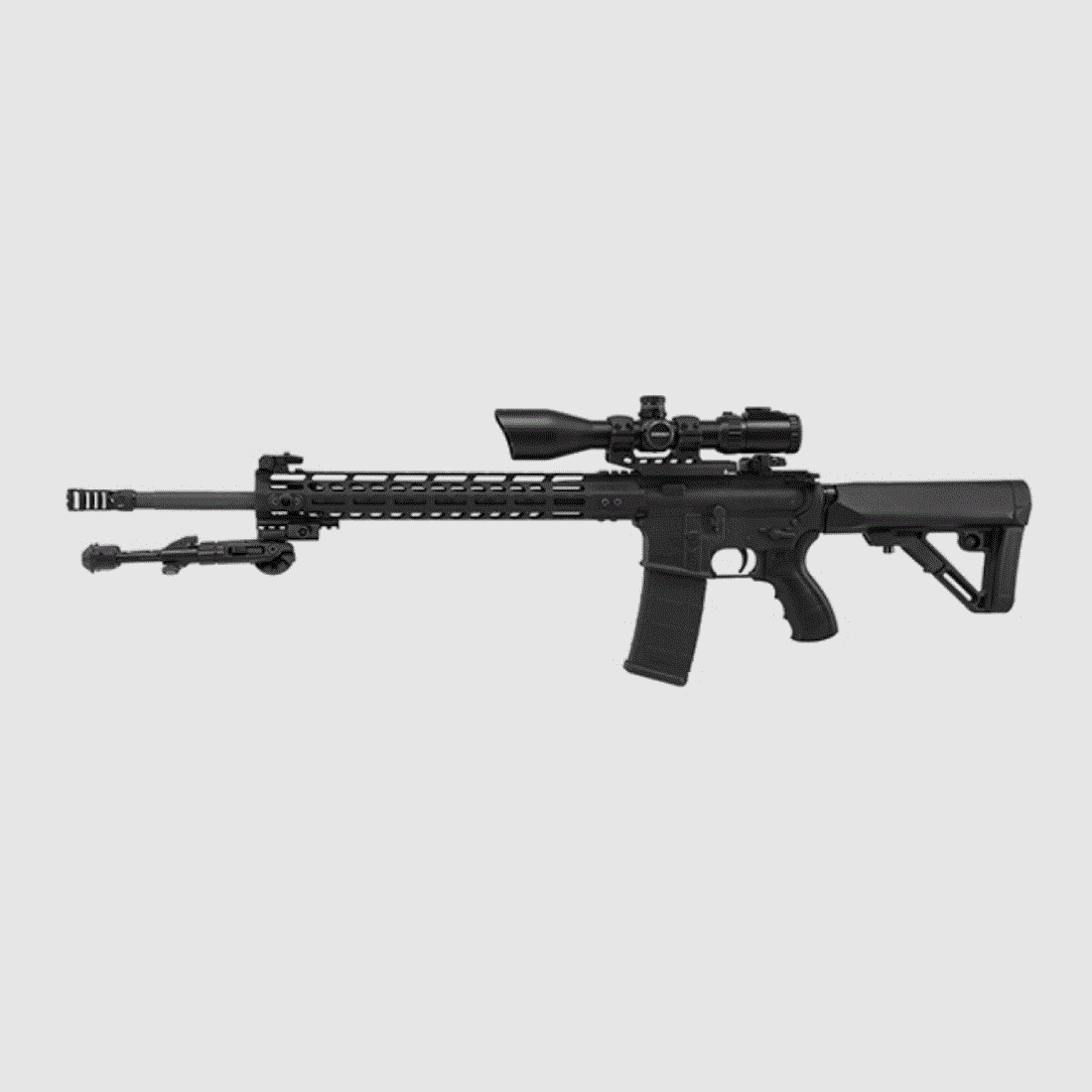 UTG AR15 Muzzle Brake, .223/5.56, 1/2″X28, 2.25″ Length