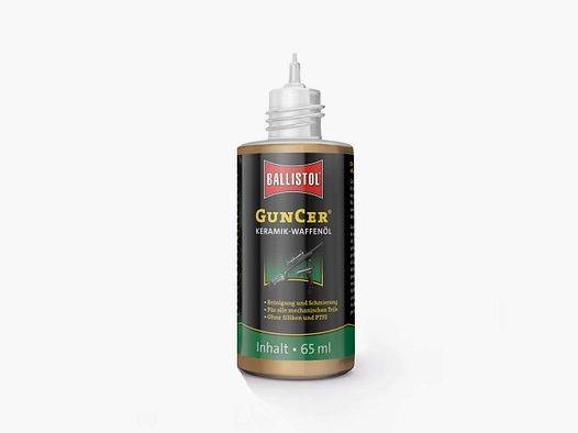 Ballistol GunCer Ceramic Gun Oil - 65ml bottle