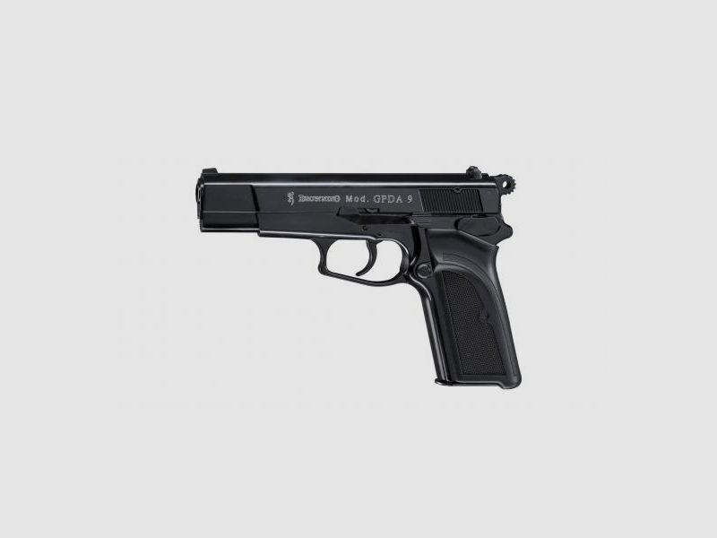 Browning GPDA 9, 9mm P.A.K., negro pistola de fogueo