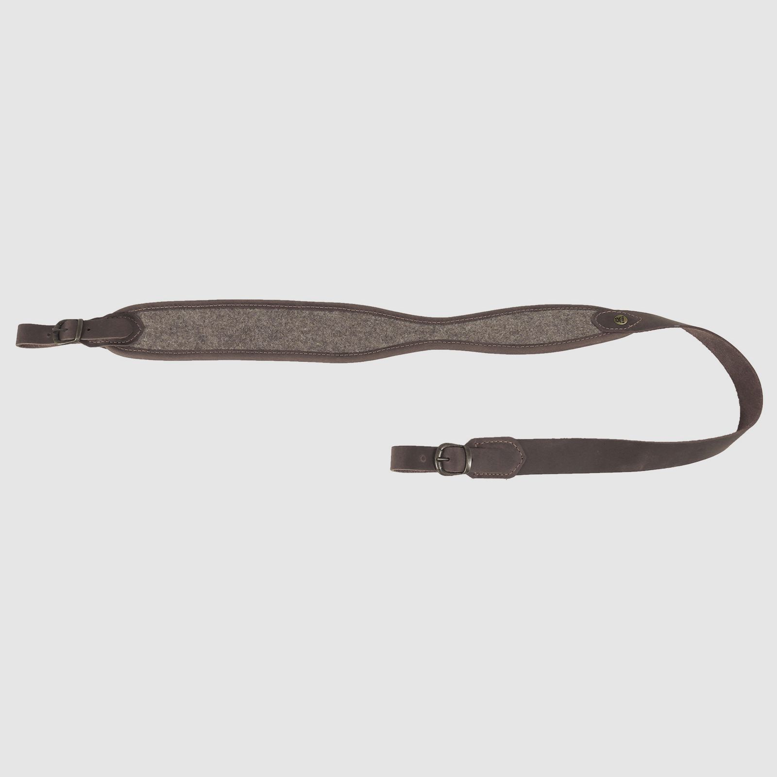 Sangle de fusil AKAH en feutre de laine napped sur mesure 105 cm