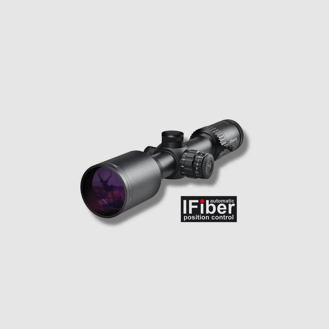 DDoptics V10 2-20x50 NXT MRAD A4N avec fibre automatique