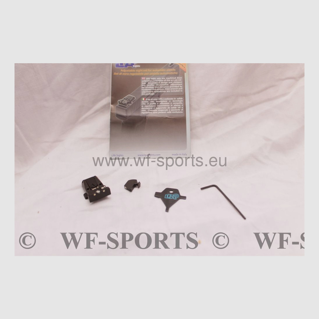 Glock LPA Visor de tres puntos, NUEVO //WF-SPORTS// Glock LPA Visor de tres puntos ajustable