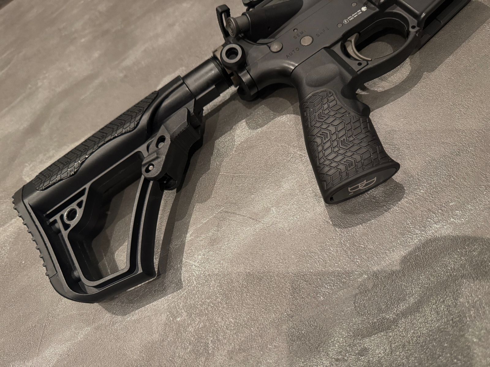 GHK Colt / Daniel Defense MK18 MOD1 Vollmetall Gas-Blow-Back 6mm BB Dualtone