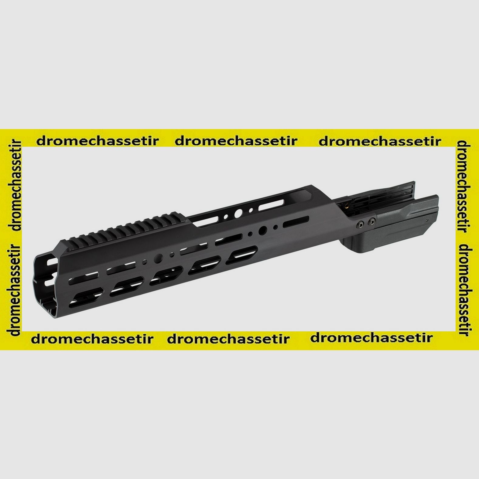 Aluminium Garde hand KRG geschlossener Vorderschaft für Tikka T3 kurze Aktion schwarz, Bild 1 von 4