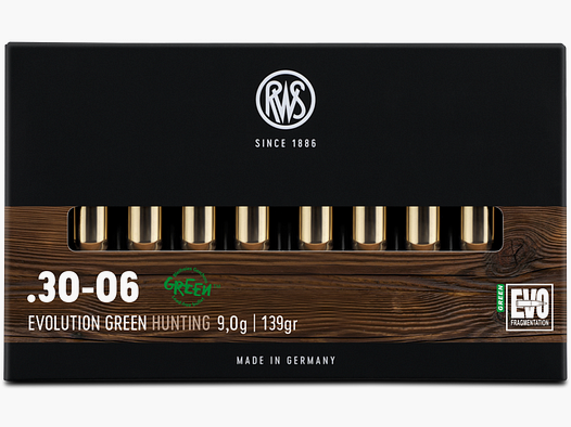 30-06 RWS EVOLUTION GREEN 9,0g