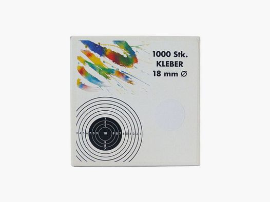 Ulrich Schusspflaster 18mm 1000 Stück weiß
